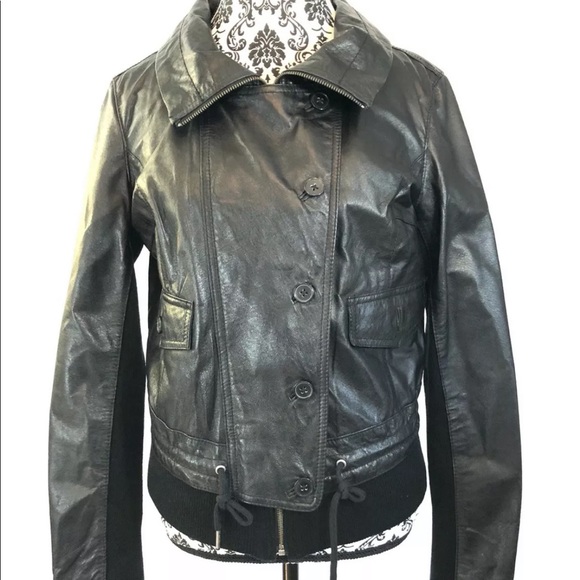 rezrekshn by eather chen Jackets & Blazers - Rezrekshn by Esther Chen Women’s leather jacket L